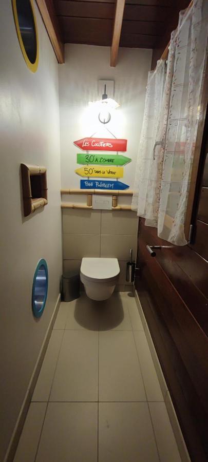 La Kaz Rhumantique Sauna And Spa Privatif La Rivière-Saint-Sauveur المظهر الخارجي الصورة
