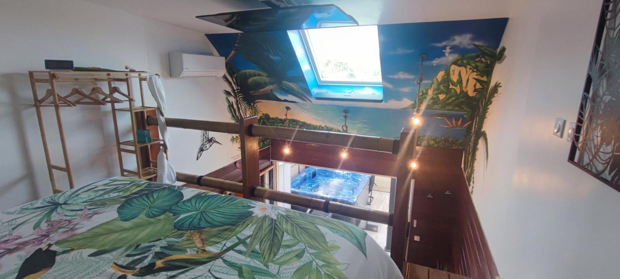 La Kaz Rhumantique Sauna And Spa Privatif La Rivière-Saint-Sauveur المظهر الخارجي الصورة